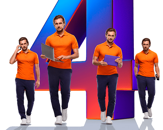 Великолепная четверка Ростелеком в&nbsp;село Легостаево (Красноярский край)